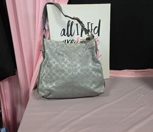 Coach Silver Women's Tote Bag